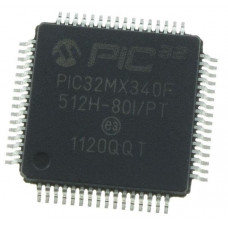 PIC32MX340F512H-80I/PT